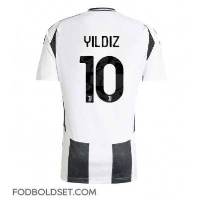 Juventus Kenan Yildiz #10 Hjemmebanetrøje 2024-25 Kortærmet Juventus Kenan Yildiz #10 Hjemmebanetrøje 2024-25 Kortærmet